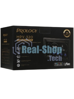 Автомагнитола Prology MPV-320, 2 DIN, 6.9