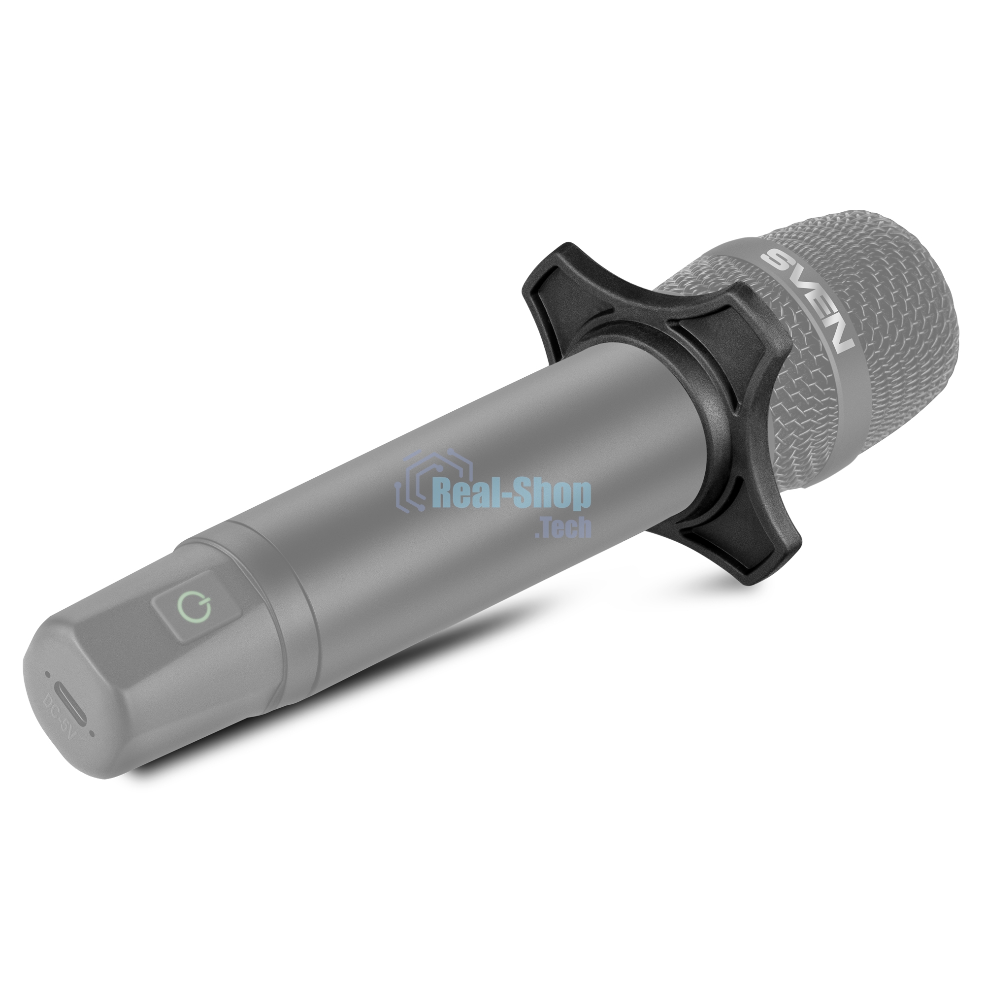 Микрофон беспроводной SVEN MK-740, черный (2.4GHz, 180mAh)