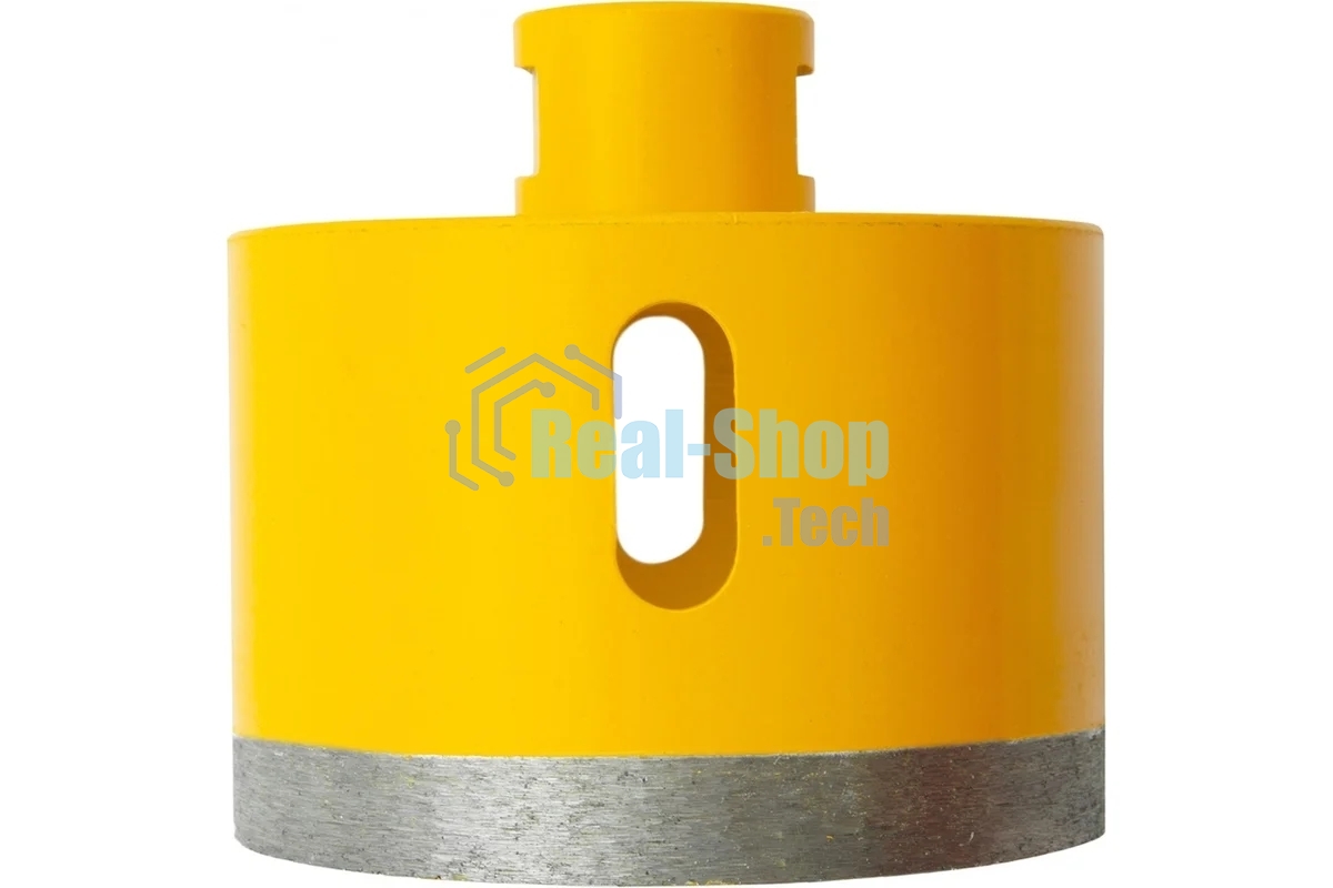 Сверло алмазное по керамограниту Denzel 82мм мокрое резание, М14 72696