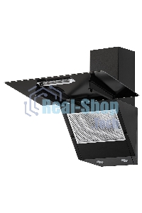 Наклонная вытяжка Krona HELGA 600 черный S