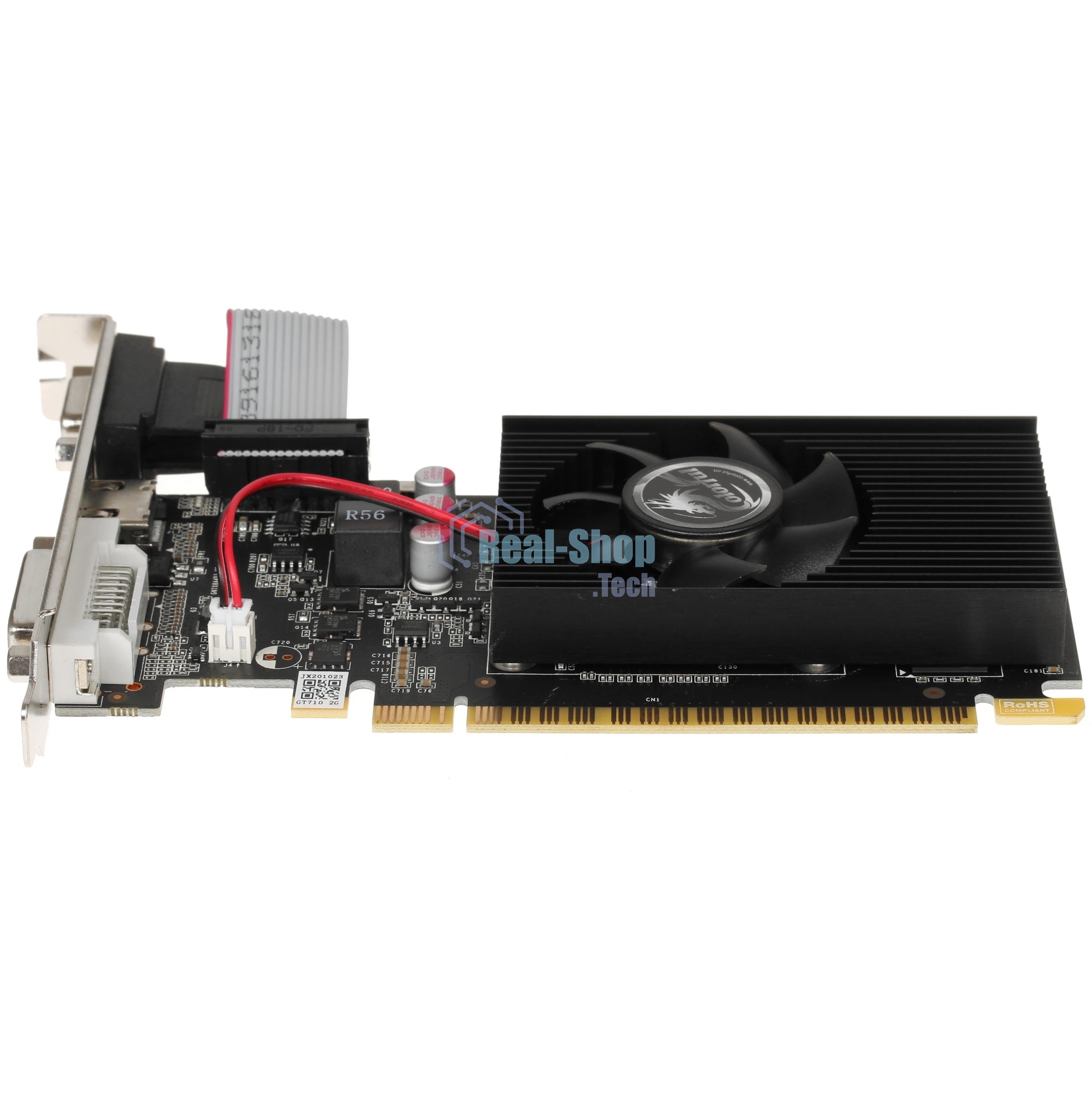 Видеокарта Colorful GT710-2GD3-V GDDR3 64bit VGA DVI HDMI 1FAN RTL