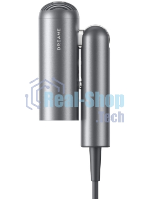 Фен Dreame Pocket High-speed AHD51 серый космос, 1300 Вт, компактный, ионизация