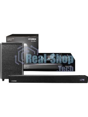 Микросистема Hyundai H-HA650 черный 150Вт FM USB BT SD/MMC/MS