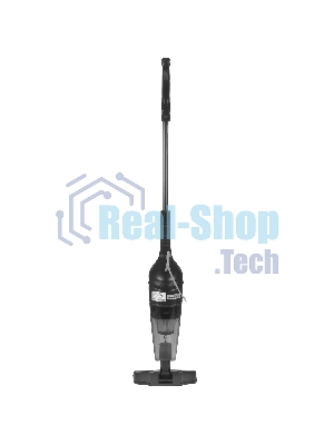 Пылесос вертикальный Deerma DX115C черный, питание от сети, 600 Вт, уборка сухая, пылесборник 1.2 л