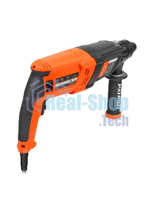 Перфоратор Patriot RH 263, SDS+, мощность 880 Вт, 2.9 Дж, 3 режима работы, макс.диаметр 26мм, глубиномер, кейс