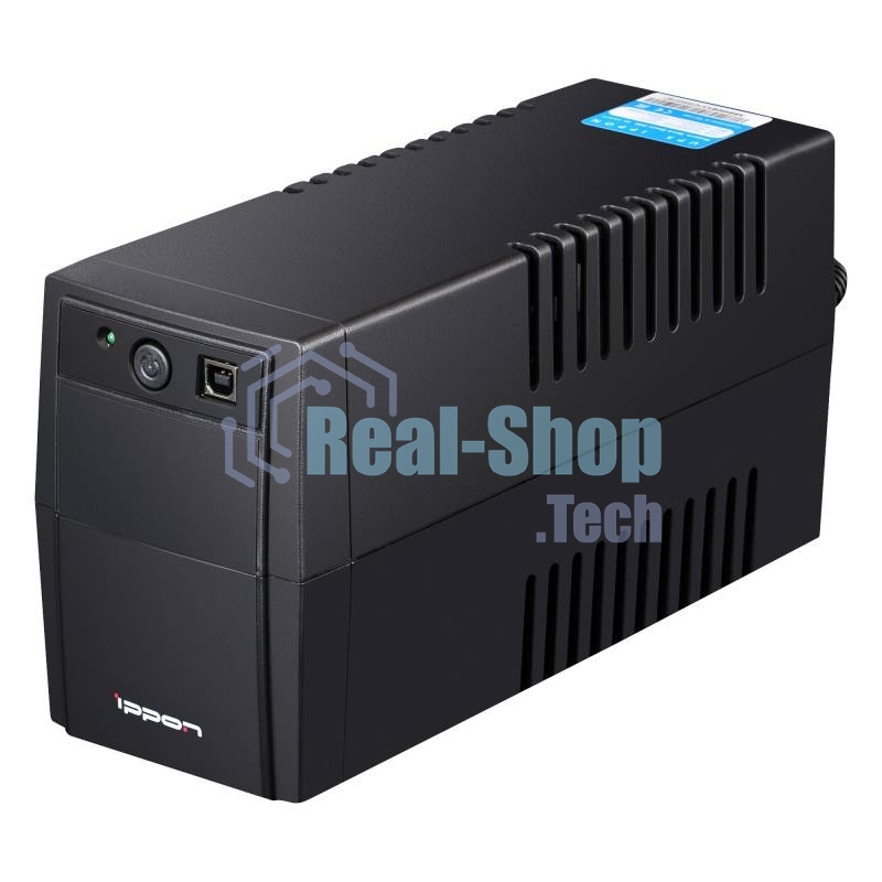 Источник бесперебойного питания Ippon Back Basic 1050 Euro 600Вт 1050ВА черный