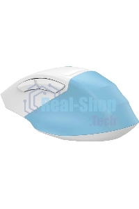 Мышь беспроводная A4Tech Fstyler FG45CS Air2 голубой/белый, 2000 dpi, радиоканал, USB, кнопки - 7