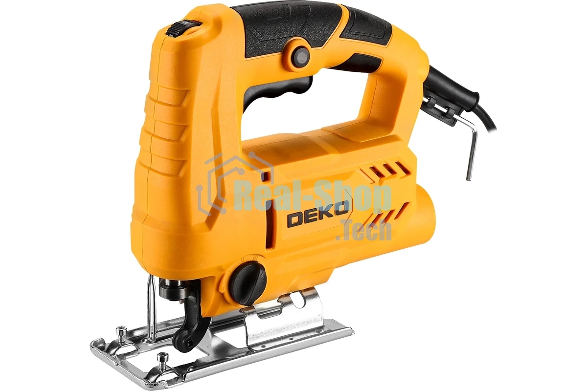 Лобзик электрический Deko DKJS850 850Вт 3000ходов/мин от электросети (кейс в комплекте)