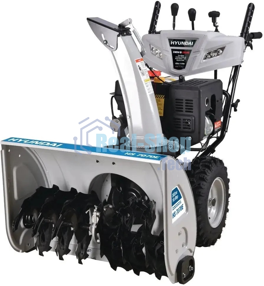 Снегоуборщик бензиновый Hyundai HS7070E 10л.с.