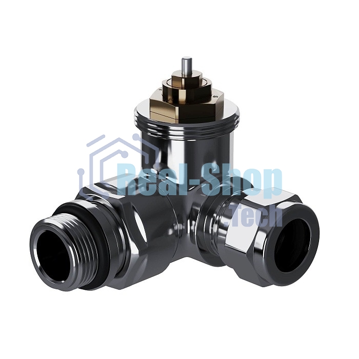 Набор термостатический трехосевой Royal Thermo Design Pro 15мм М30х1,5 (Хром)