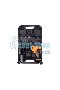 Дрель-шуруповерт аккумуляторная Вихрь ДА-14,4Л-2К 72/14/8, Аккумуляторная, 14,4В, 2 АКБ, Кейс