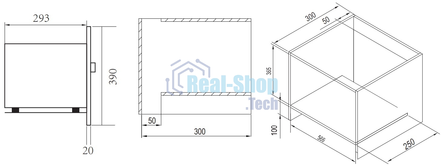 Микроволновая печь встраиваемая Weissgauff HMT-2017 Grill