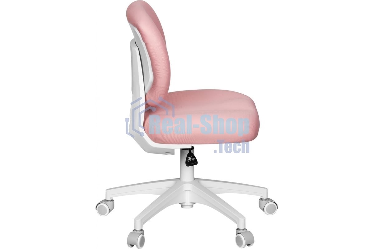 Кресло детское Cactus CS-CHR-3594PK розовый крестов. пластик белый