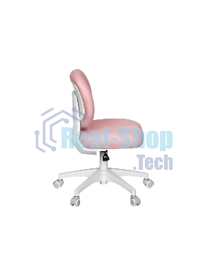 Кресло Cactus CS-CHR-3594PK розовый, ткань, 75 кг, механизм качания