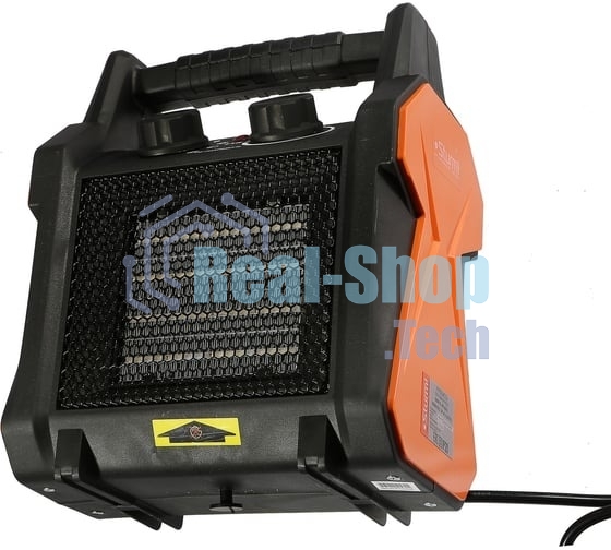 Тепловентилятор Sturm! FH2034CQ, черный/оранжевый, 2000 Вт, 20 м2, термостат