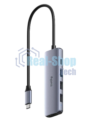 USB-концентратор CUDY 5-IN-1 USB-C Hub with 4K HDMI