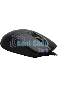Мышь проводная A4Tech Fstyler FM12S черный, 1200 dpi, USB, кнопки - 3