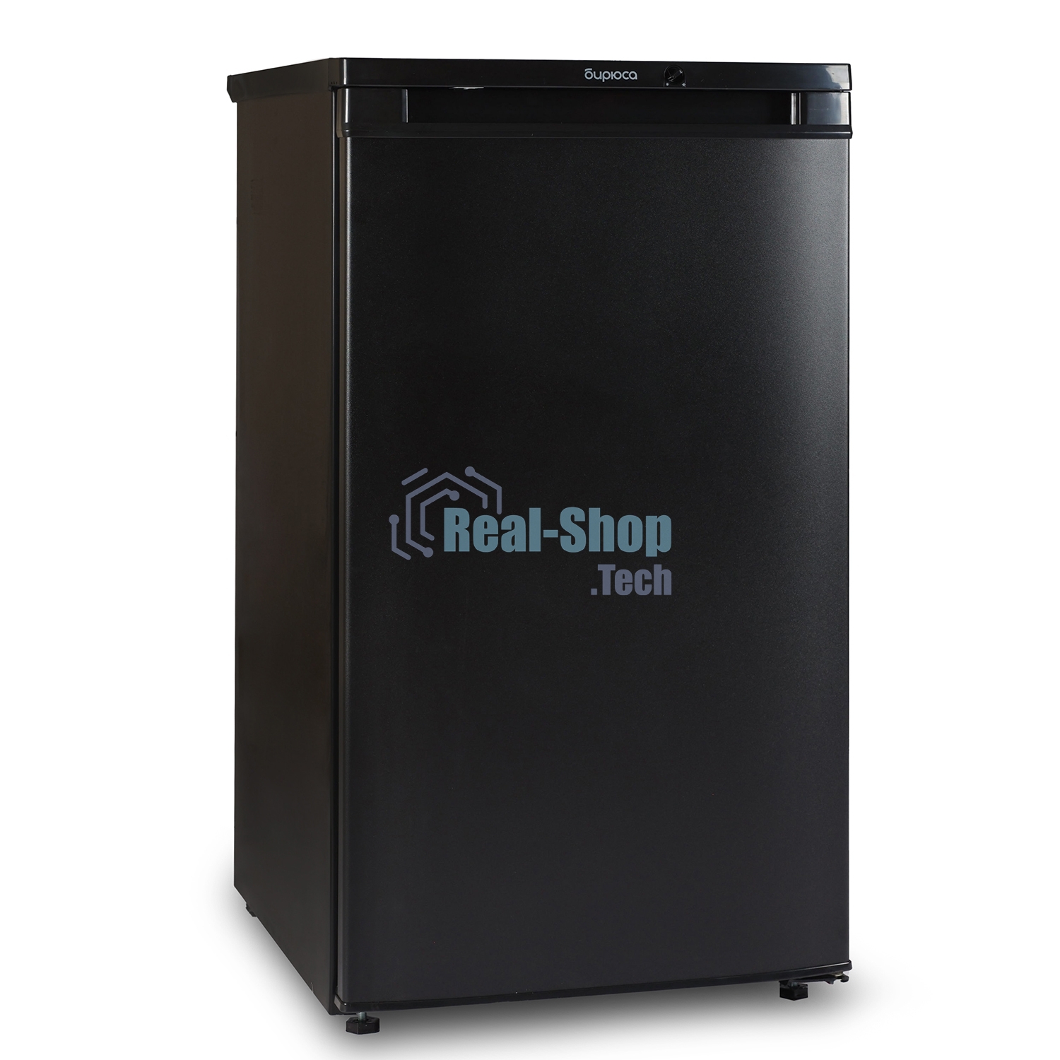 Холодильник Бирюса B408 черный однокамерный 88/27л морозилка сверху