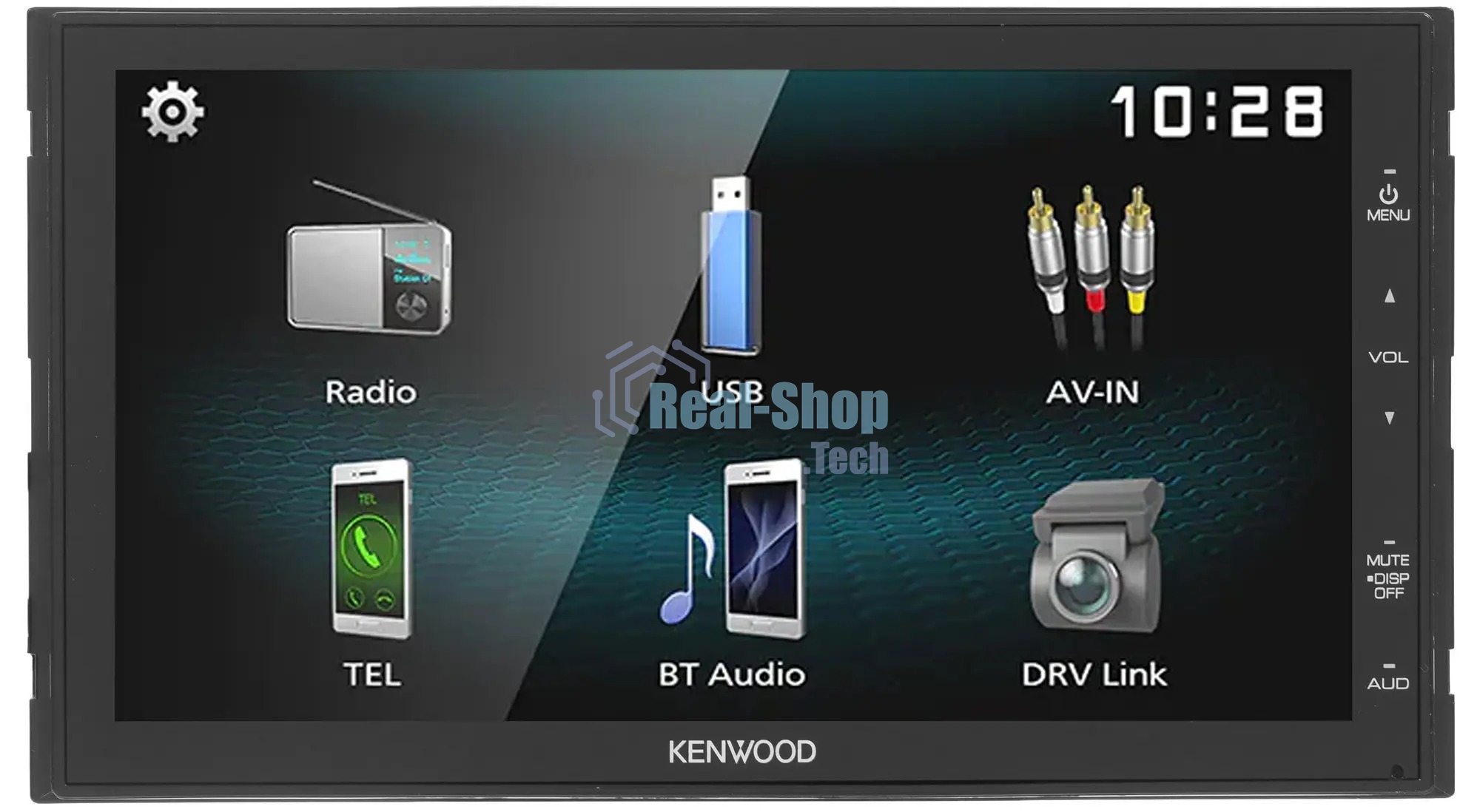 Автомагнитола Kenwood DMX1025BT, 2 DIN, 6.8