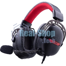 Гарнитура Redragon Aurora чёрный, проводная, USB