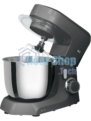 Миксер BQ MX342 серый, стационарный, 1600 Вт, 4.5 л, 10 скоростей