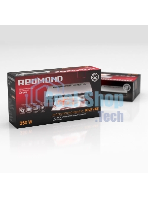 Вакуумный упаковщик Redmond RVS-M020 120Вт серебристый/черный