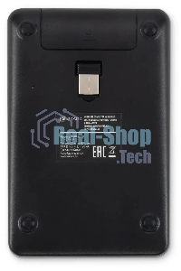 Числовой блок беспроводной Oklick K604W черный USB slim для ноутбука (1979325)