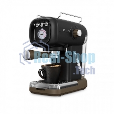 Кофеварка эспрессо BQ CM2004 черный, исп. кофе - молотый, 0.6 л, 1100 Вт, 20 бар