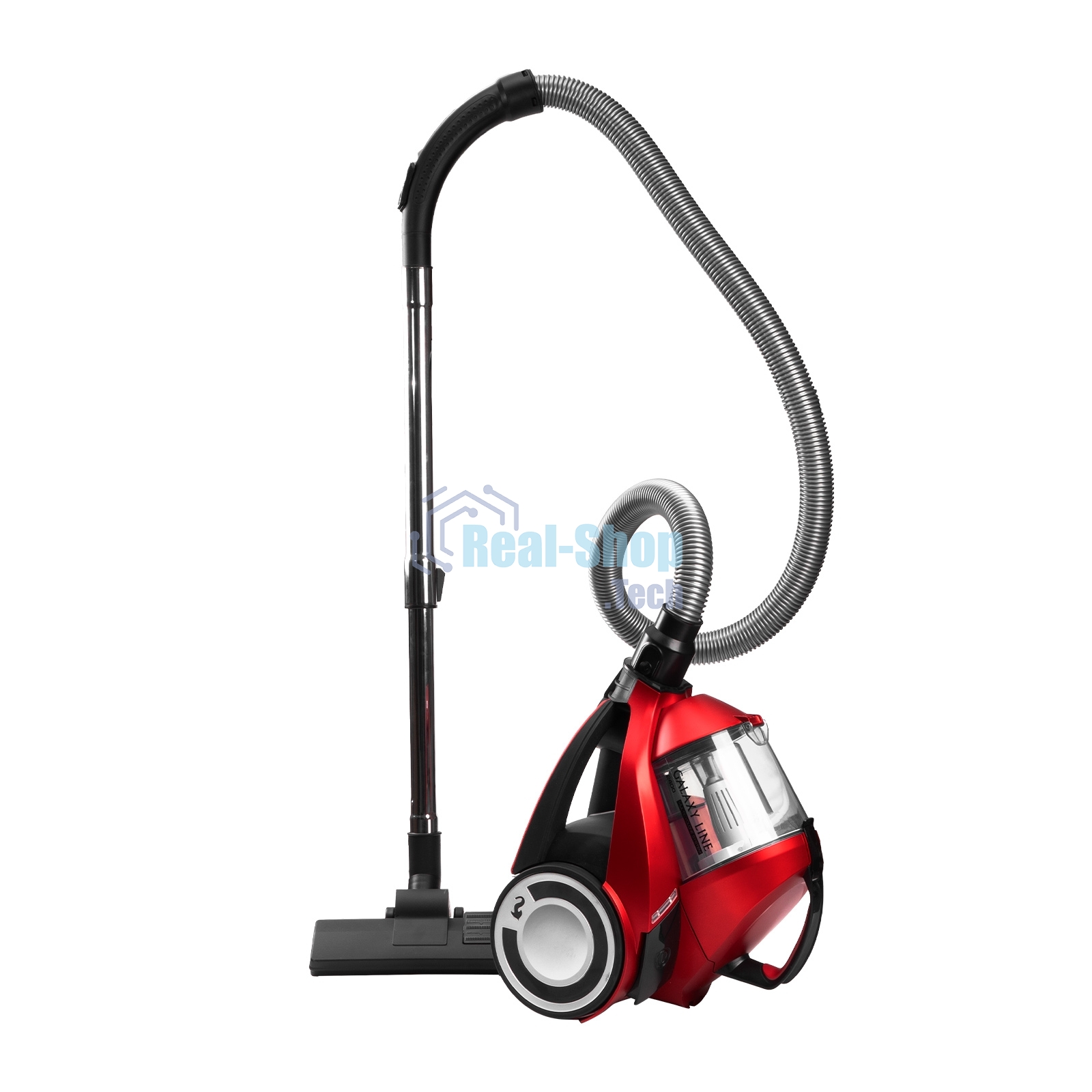 Пылесос Galaxy Line GL 6224 красный/черный, 300/2400 Вт, уборка сухая, пылесборник контейнер, 2 л