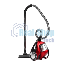 Пылесос Galaxy Line GL 6224 красный/черный, 300/2400 Вт, уборка сухая, пылесборник контейнер, 2 л