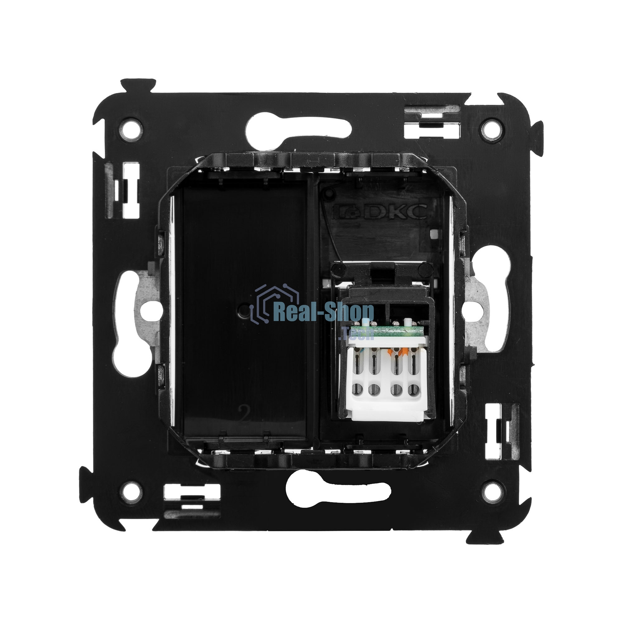 Розетка компьютерная DKC Avanti 4402463 RJ-45 одинарная, категория 5e 