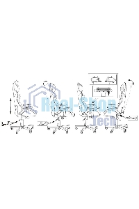 Кресло игровое Knight ARMOR черный, ромбик, эко.кожа, с подголовником, крестовина металл