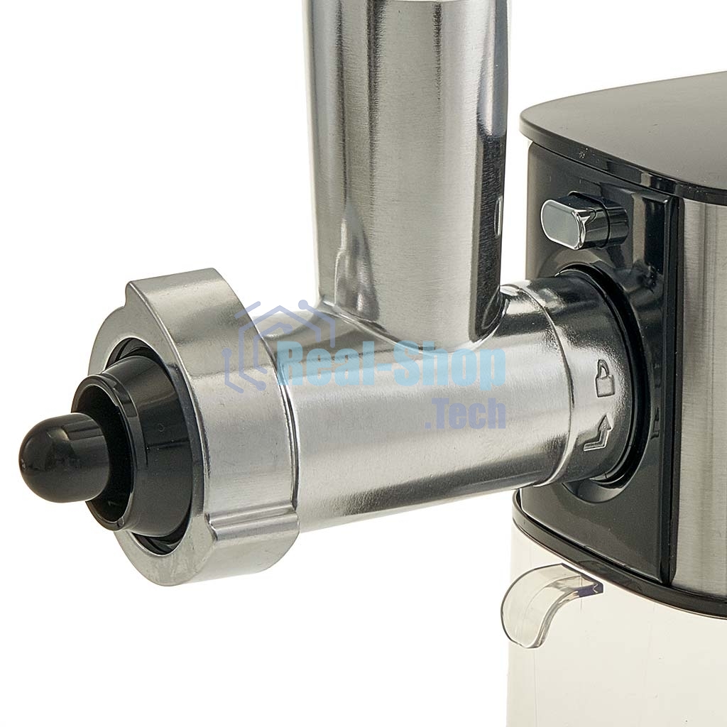 Мясорубка электрическая DELTA LUX DE-602MS черная нерж, НАСАДКА ДЛЯ ТОМАТА, 3600 Вт, (4)