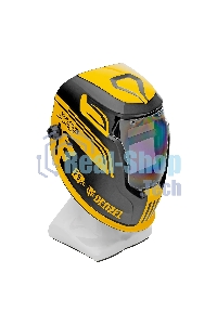 Щиток защитный лицевой (маска сварщика) Denzel F9, см. окно 100x60, Real Color, DIN 4-8/9-13