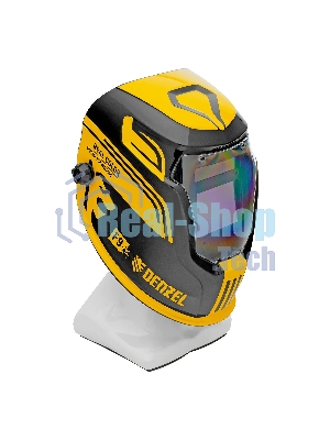 Щиток защитный лицевой (маска сварщика) Denzel F9, см. окно 100x60, Real Color, DIN 4-8/9-13