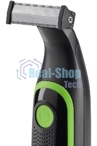 Машинка для стрижки Polaris PHC 0303RB черный/лайм 240Вт