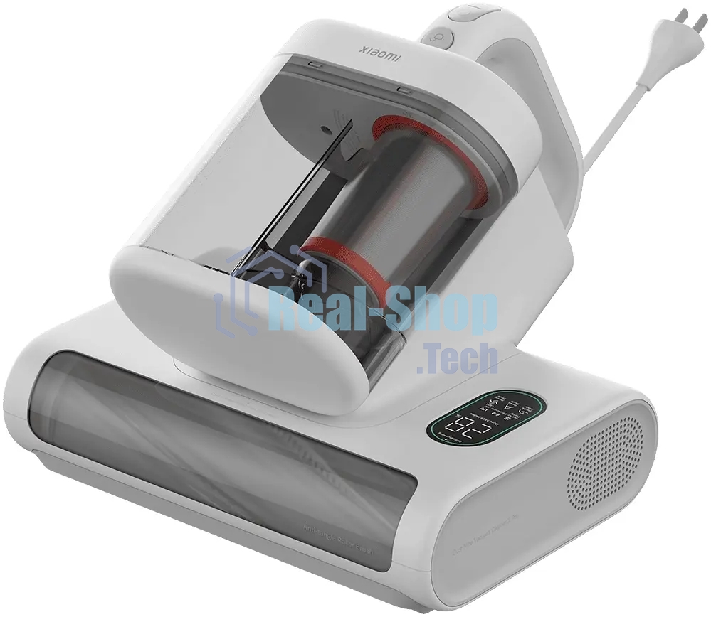 Пылесос ручной от пылевого клеща Xiaomi Dust Mite Vacuum Cleaner 2 Pro EU белый/серый, 500 Вт, уборка сухая, пылесборник контейнер 0.8 л