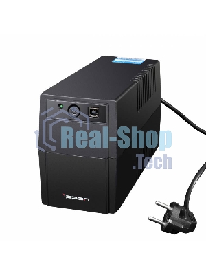 Источник бесперебойного питания Ippon Back Basic 1050 Euro 600Вт 1050ВА черный