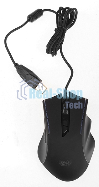 Игровой комплект Qumo Dominator K66/M83, кл-ра проводная, 104+8 клавиш, подсветка радужная, мышь проводная, оптическая, 4 цвета, 1200/1600/2400/3200 dpi