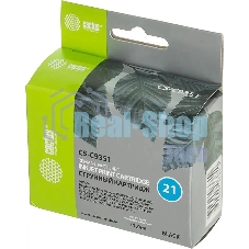 Картридж струйный Cactus CS-C9351 №21 черный (17 мл) для HP DJ 3920/3940/D1360/D1460/D1470/D1560/D2330/D2360/D2430/D2460/F370/F375/F380/F2180/F2187/F2224/F2280/F2290/F4140/F4172/F4180/F4190