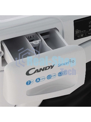 Стиральная машина Candy Smart Pro CSO4 107TB1/2-07 белый, загрузка фронтальная 7 кг, 1000 об/мин., класс: А