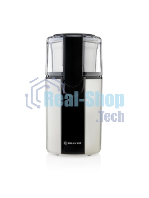 Кофемолка BRAYER BR1182, 2 ножа для мяг. и твер., 70 г.,Мощн. 200 Вт, Пластик. корп, нажатием на кр