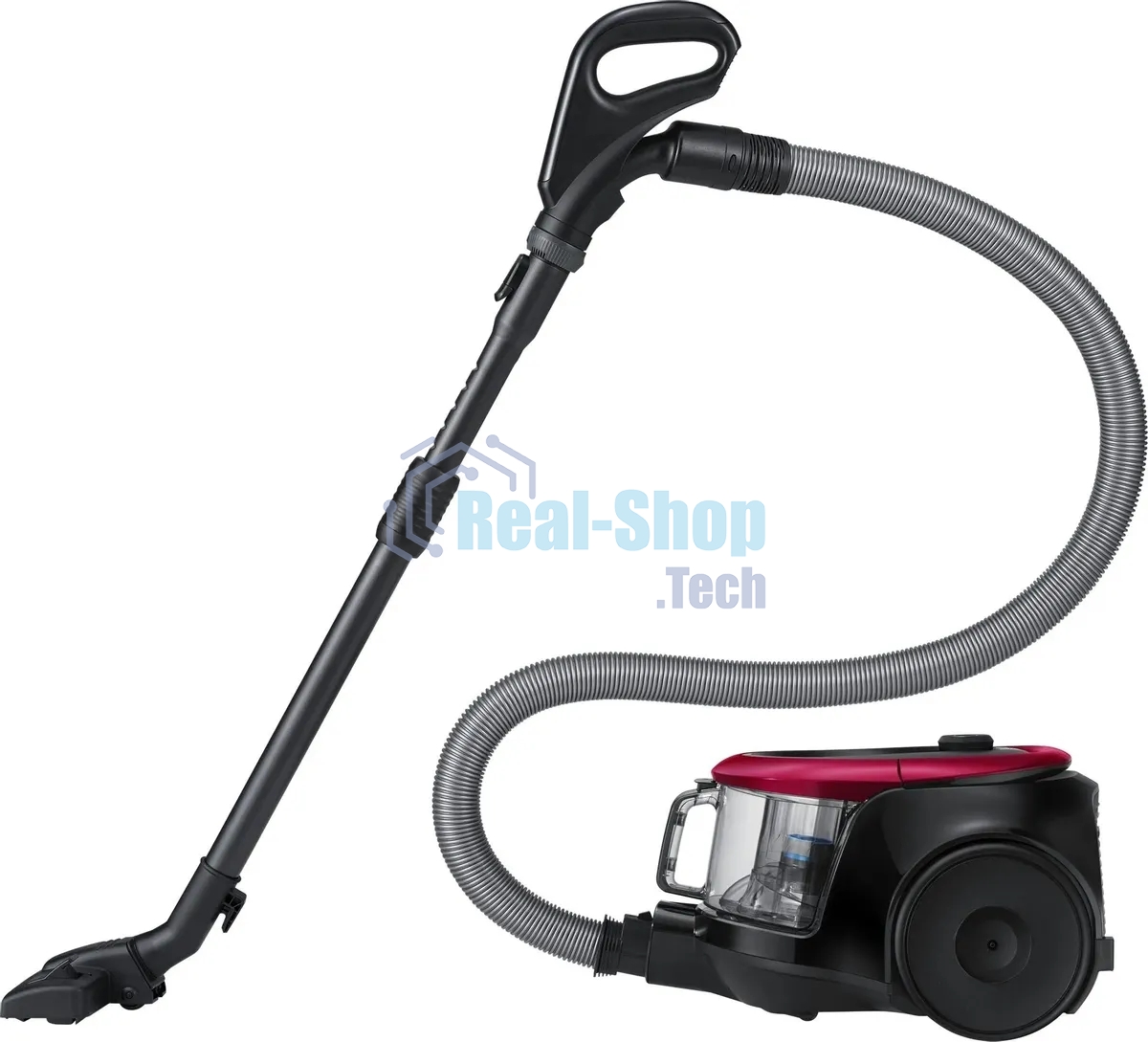 Пылесос Samsung SC18M21C0VR красный, 380/1800 Вт, уборка сухая, пылесборник контейнер 1.5 л