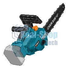 Цепная пила аккумуляторная Bort BKS-2112 18В Li-Ion, Makita 18V LXT, шина 305мм, Бесщеточный, Шаг цепи, дюйм 3/8, холостого хода, об/мин 0-3 400, вес 2 кг, БЕЗ АКБ И ЗУ [93418422]