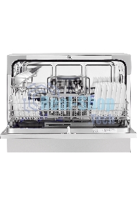 Посудомоечная машина Weissgauff TDW 4017 DS, серебристый/черный, 55 см, 6 компл., 49 дБ, класс A+