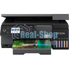 МФУ струйное Epson EcoTank L8100 (C11CK94***), A4, цветной, печ. до 8 стр/мин., 5760 x 1440 dpi (печ.), 1200x4800dpi (скан.), USB, Wi-Fi