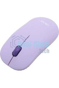 Комплект клавиатура + мышь Acer OCC205 беспроводной USB, 1200 dpi, фиолетовый