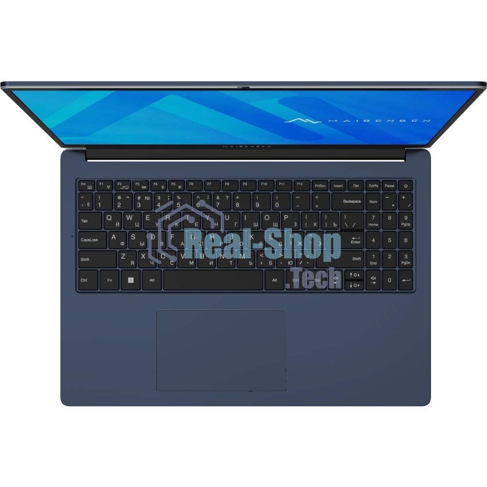 Ноутбук Maibenben M653 синий M6531SB0HURE0 16
