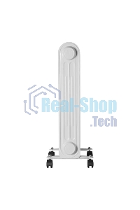 Обогреватель масляный EUROLUX ОМПТ-EU-7Н (7 секций) белый, 1500 Вт, 20 м2, термостат 67/3/18