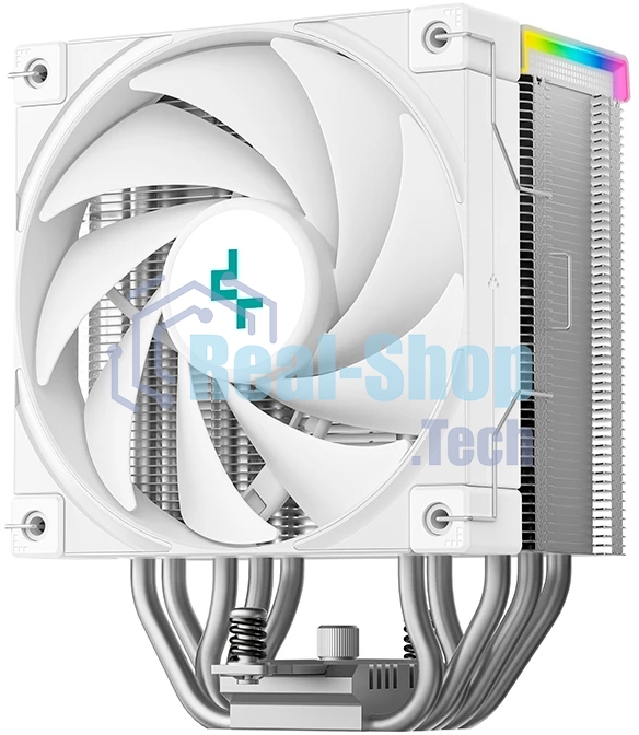 Кулер для процессора DEEPCOOL AK500S DIGITAL SE WH LGA20XX/1700/1200/115X/AM5/AM4 (12шт/кор, TDP 240W, PWM, Fan 120мм, 5 тепл. трубок, Copper Base, белый) RET (R-AK500S-WHADMN-GJD)